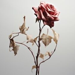 wilted rose